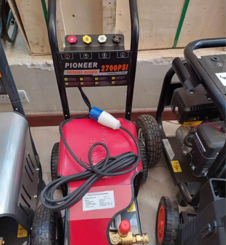 Professional car cleaning equipment